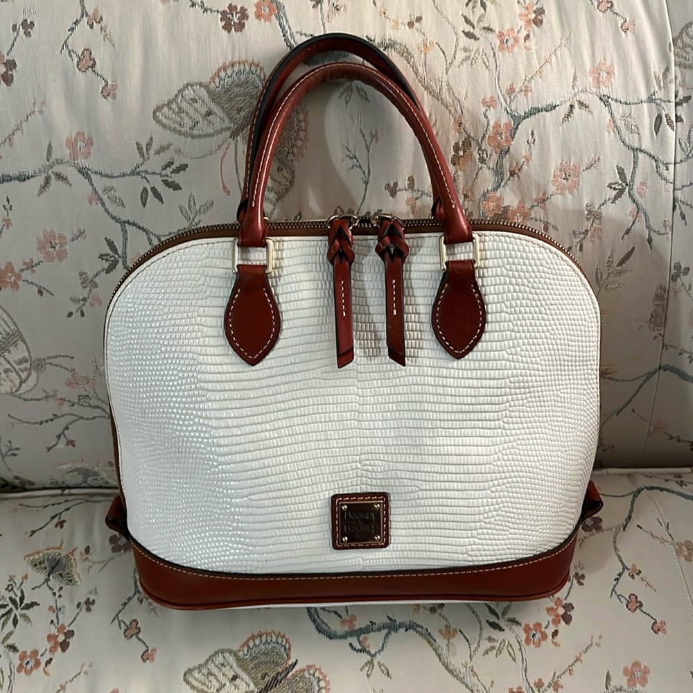 dooney & bourke white purse